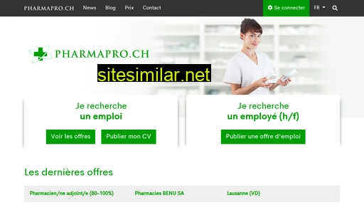 pharmapro.ch alternative sites