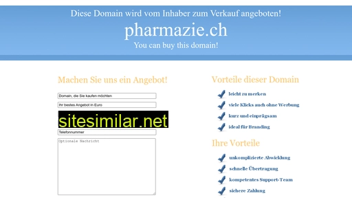 pharmazie.ch alternative sites