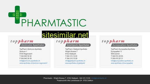 pharmtastic.ch alternative sites