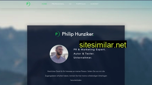 philiphunziker.ch alternative sites