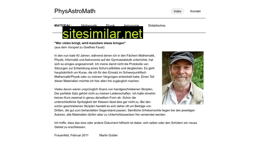 physastromath.ch alternative sites