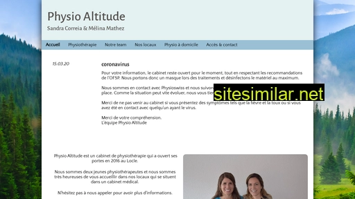 physioaltitude.ch alternative sites