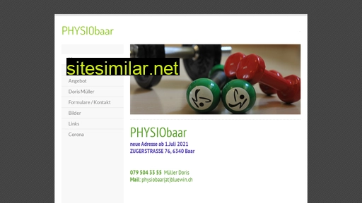 physiobaar.ch alternative sites