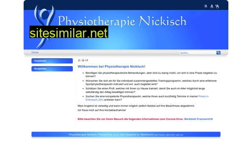 physiotherapie-nickisch.ch alternative sites