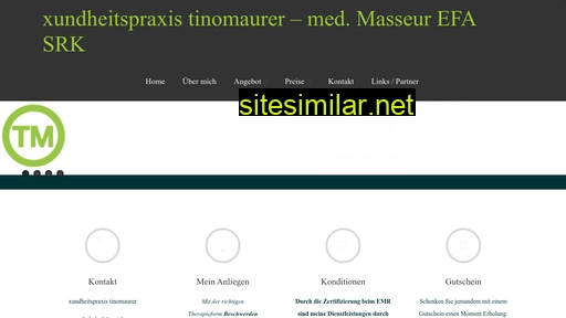 physiotinomaurer.ch alternative sites