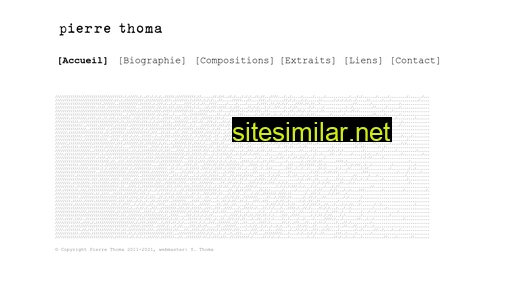 pierrethoma.ch alternative sites