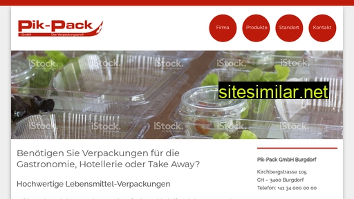 pik-pack.ch alternative sites