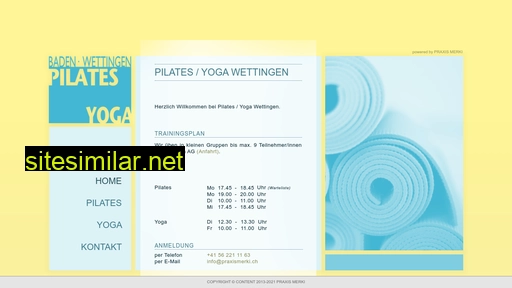 pilates-yoga-wettingen.ch alternative sites