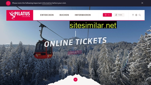 pilatusbahnen.ch alternative sites