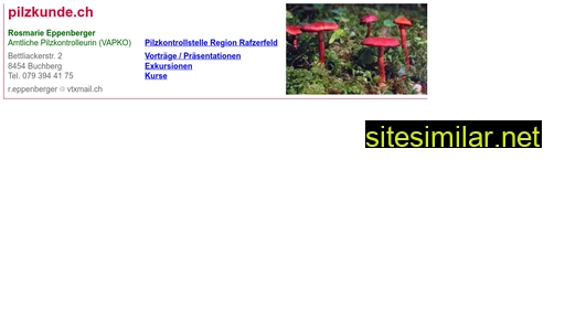 pilzkunde.ch alternative sites