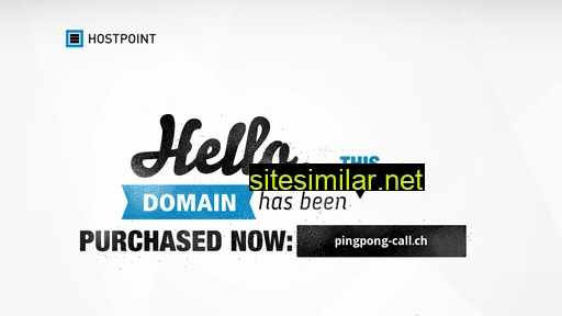 pingpong-call.ch alternative sites