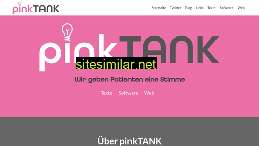 pink-tank.ch alternative sites