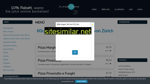 pizzabuona.ch alternative sites