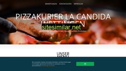 pizzakurier-la-candida.ch alternative sites