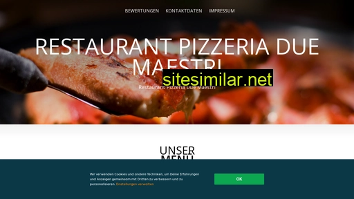 Pizzeria-due-maestri similar sites