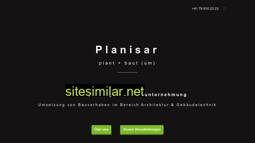 planisar.ch alternative sites