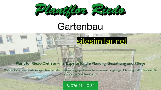 plantflor-riedo.ch alternative sites