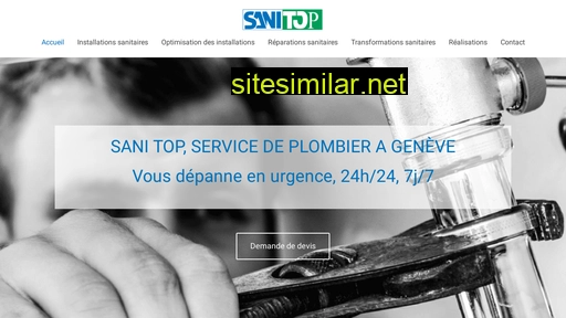 plombier-sani-top.ch alternative sites