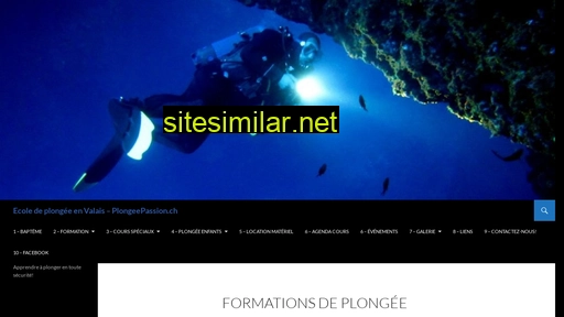 plongeepassion.ch alternative sites