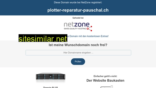 plotter-reparatur-pauschal.ch alternative sites