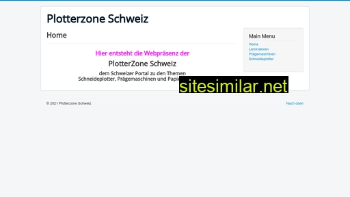 plotterzone.ch alternative sites