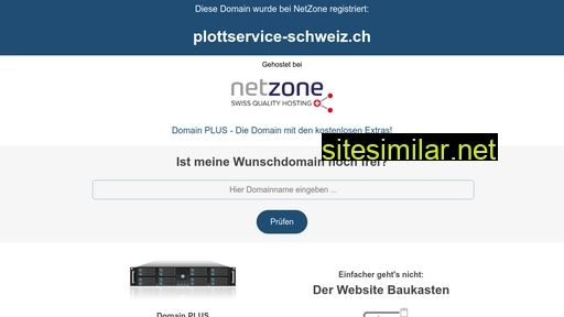 plottservice-schweiz.ch alternative sites