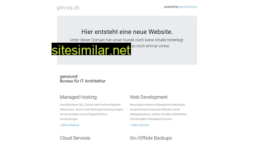 pm-cs.ch alternative sites