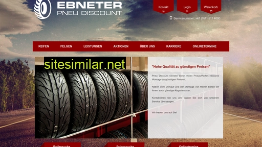 pneu-ebneter.ch alternative sites