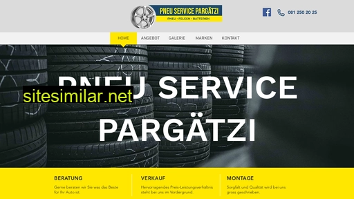 pneu-pargaetzi.ch alternative sites