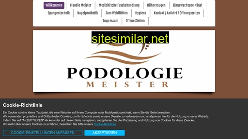 podologiemeister.ch alternative sites