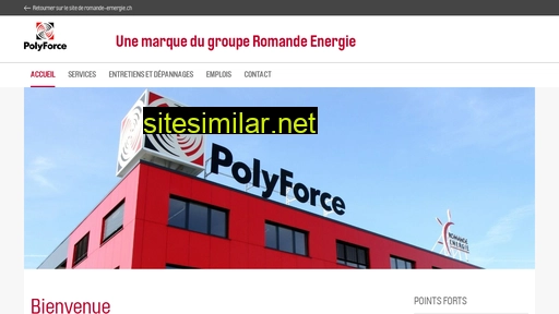 polyforce.ch alternative sites