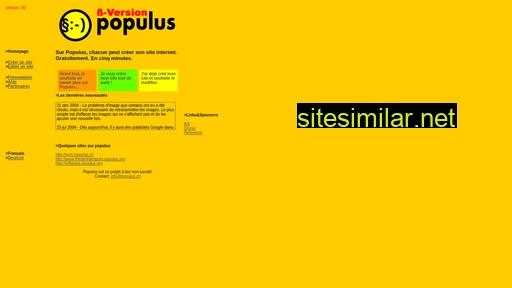 populus.ch alternative sites