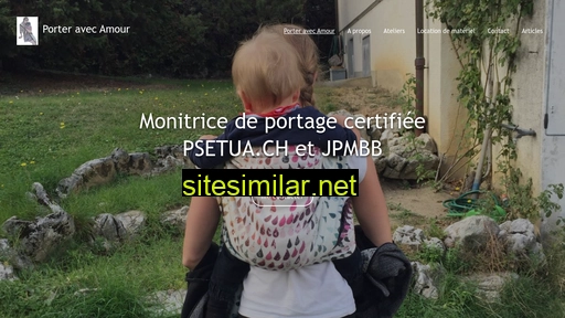 porteravecamour.ch alternative sites