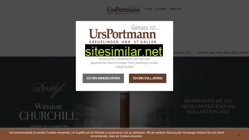 portmanntabak.ch alternative sites