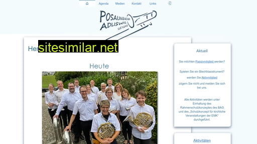 posaunenchor-adliswil.ch alternative sites