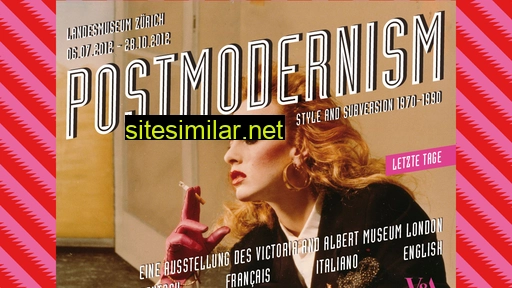 Postmodernism similar sites