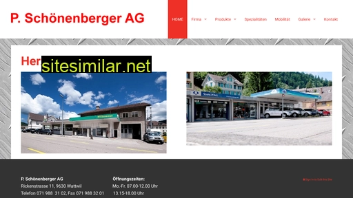 P-schoenenberger-ag similar sites