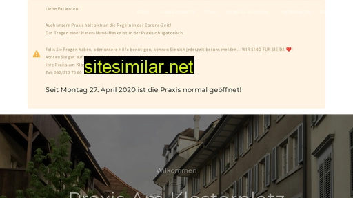 praxis-am-klosterplatz.ch alternative sites