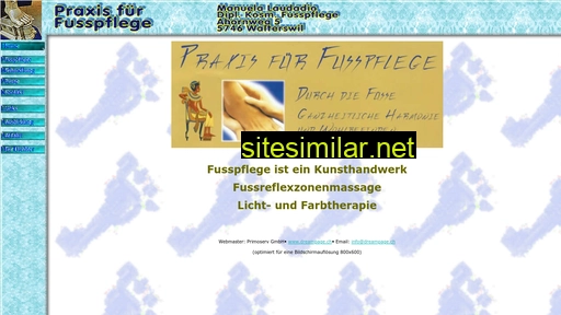 Praxis-fuer-fusspflege similar sites