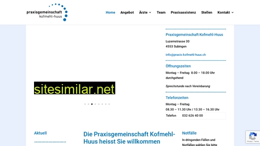 praxis-kofmehl-huus.ch alternative sites
