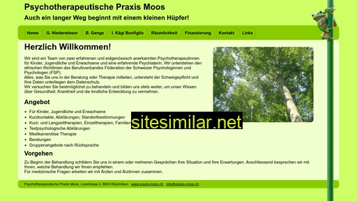 praxis-moos.ch alternative sites