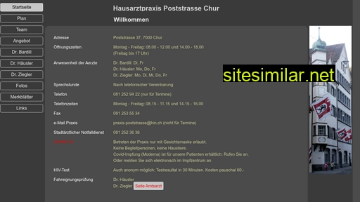 praxis-poststrasse.ch alternative sites