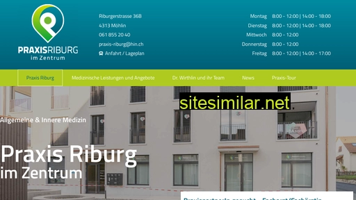 praxis-riburg.ch alternative sites