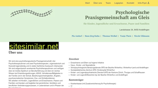 praxisgemeinschaftamgleis.ch alternative sites
