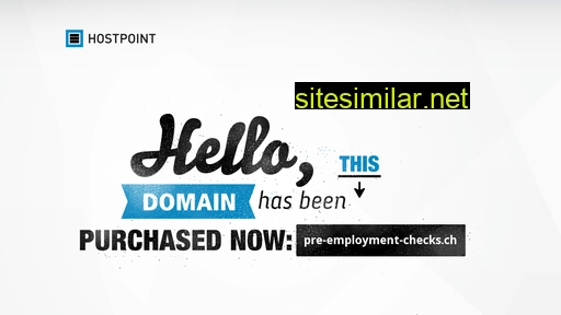 pre-employment-checks.ch alternative sites