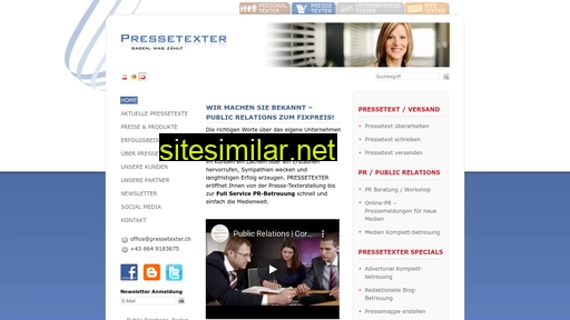 pressetexter.ch alternative sites