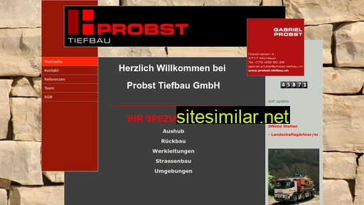 probst-tiefbau.ch alternative sites