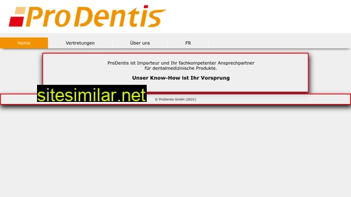prodentis.ch alternative sites