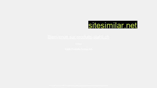 produits-stahli.ch alternative sites