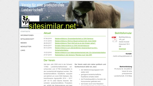 produzierende-landwirtschaft.ch alternative sites